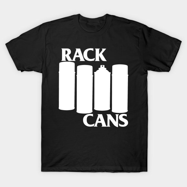 Rack Cans T-Shirt by Volks